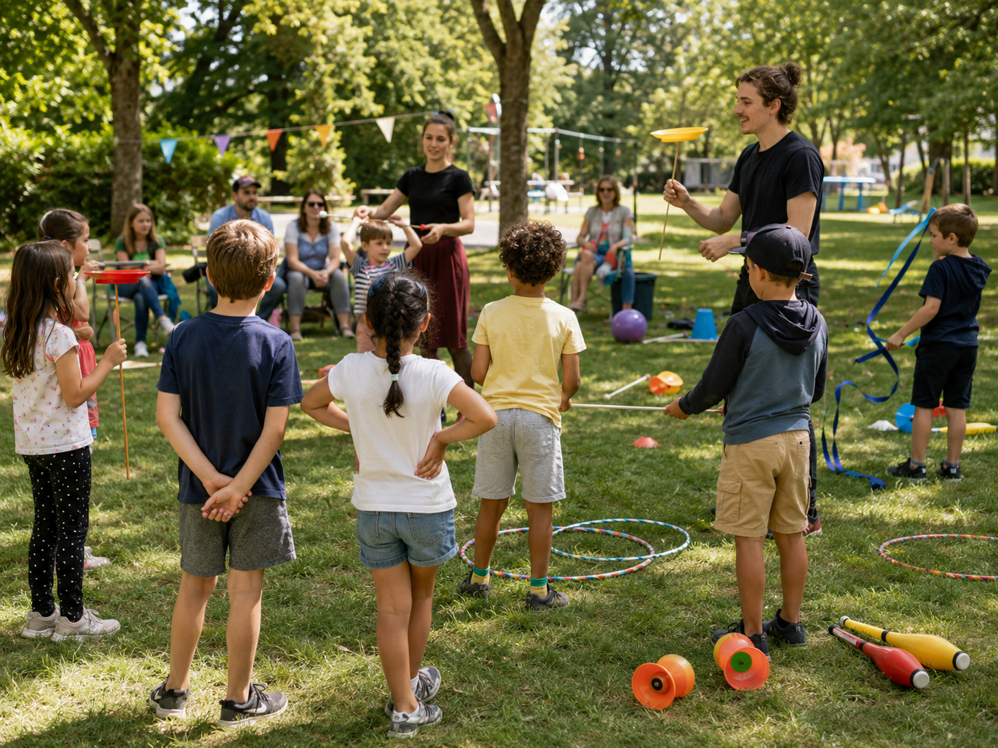 Ateliers bulles et arts du cirque proposés par ArtisCirk