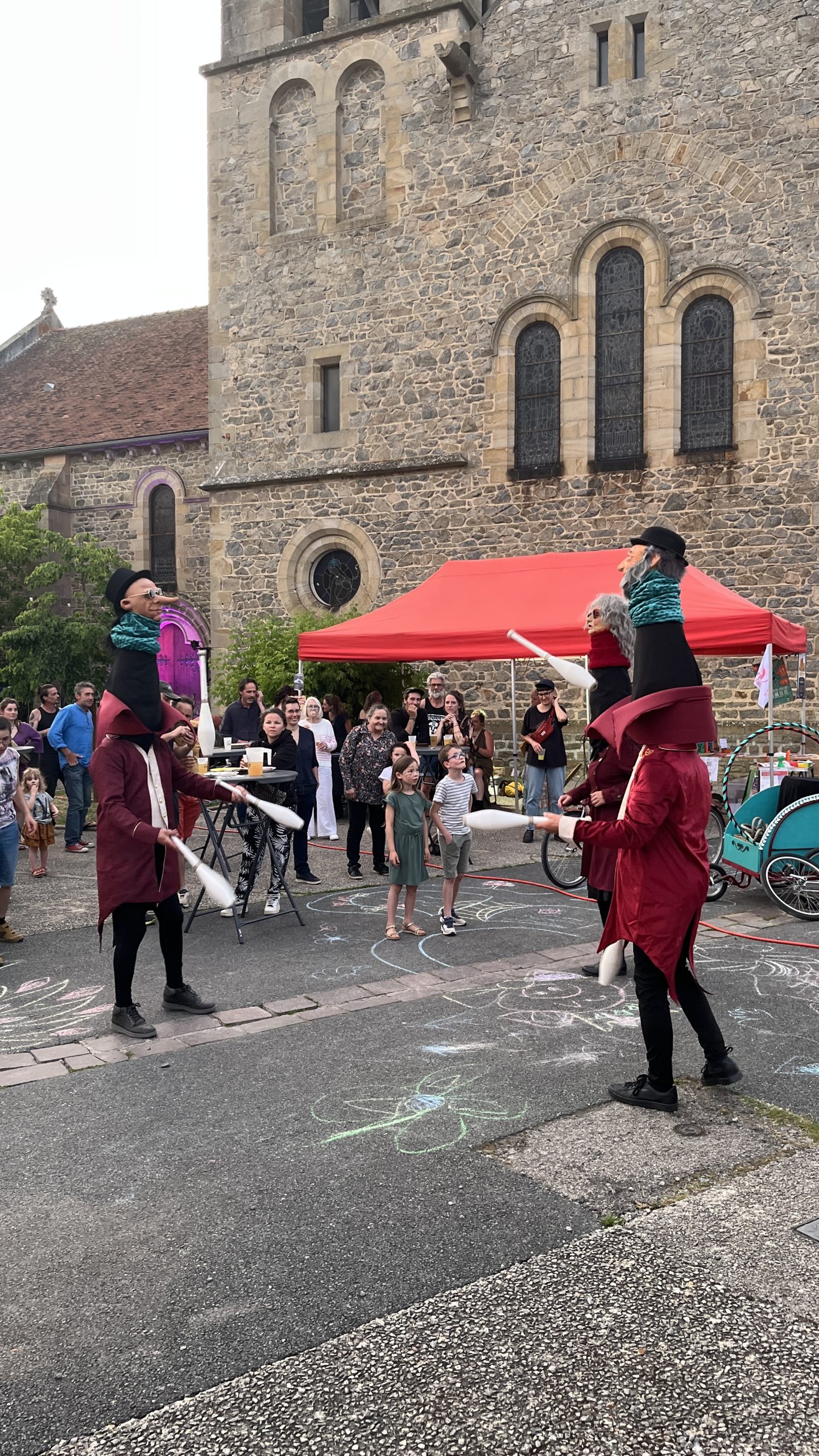 Déambulation burlesque de rue pour festival et événement